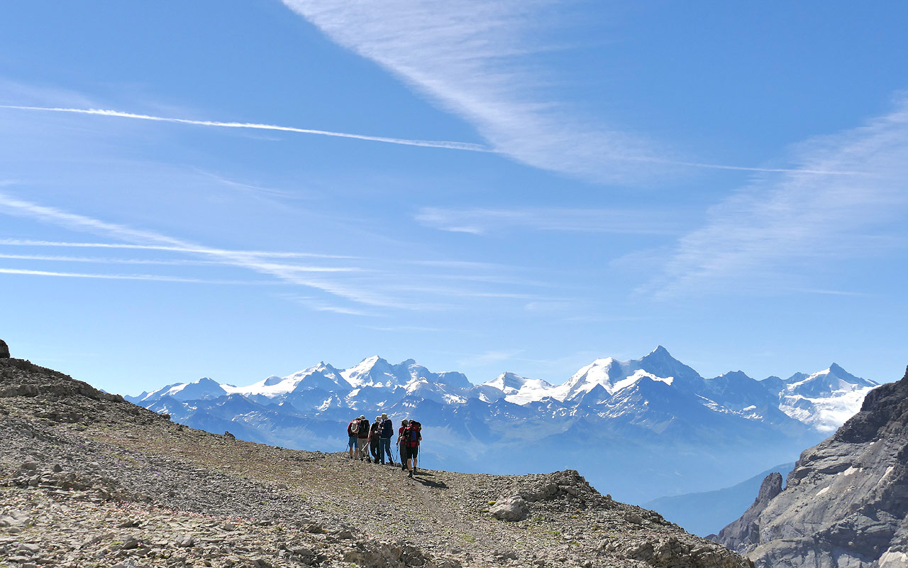 Wandern Berner Oberland - Wallis