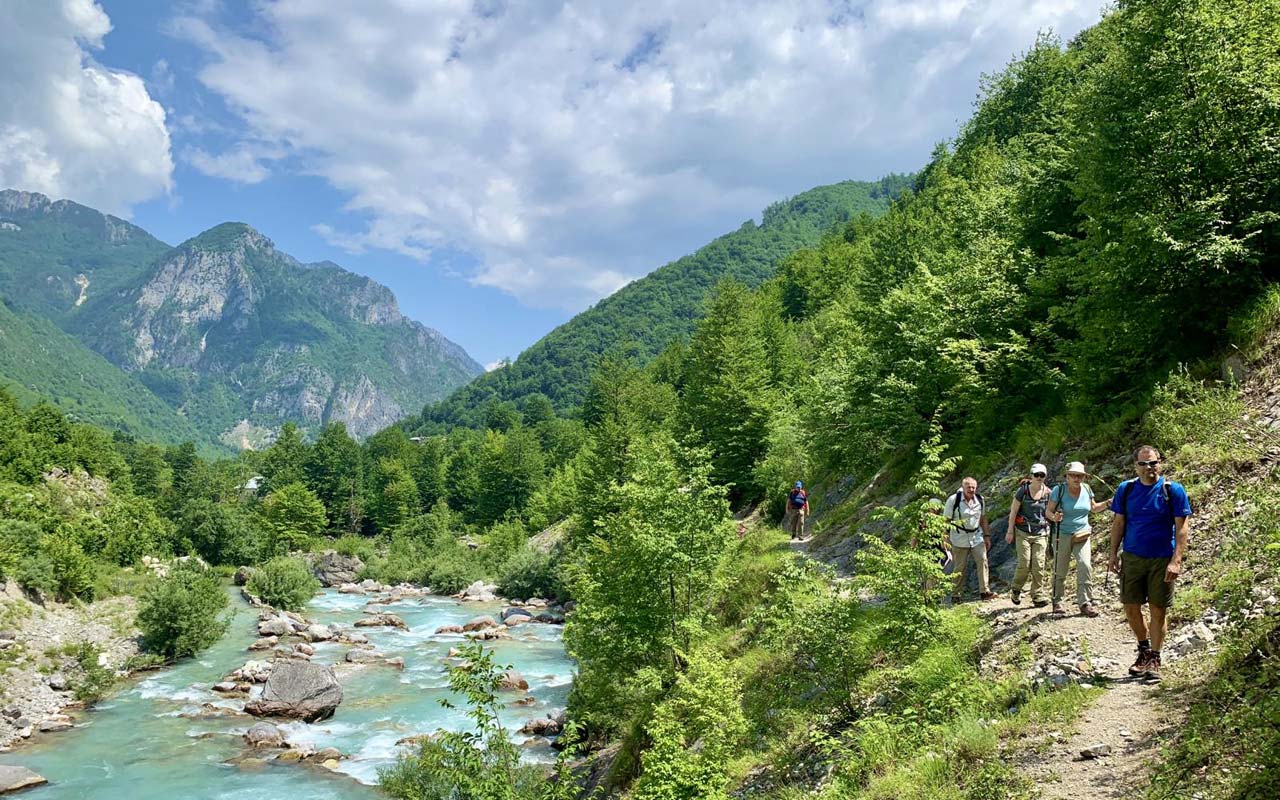 Wandern Albanien in Kleingruppen