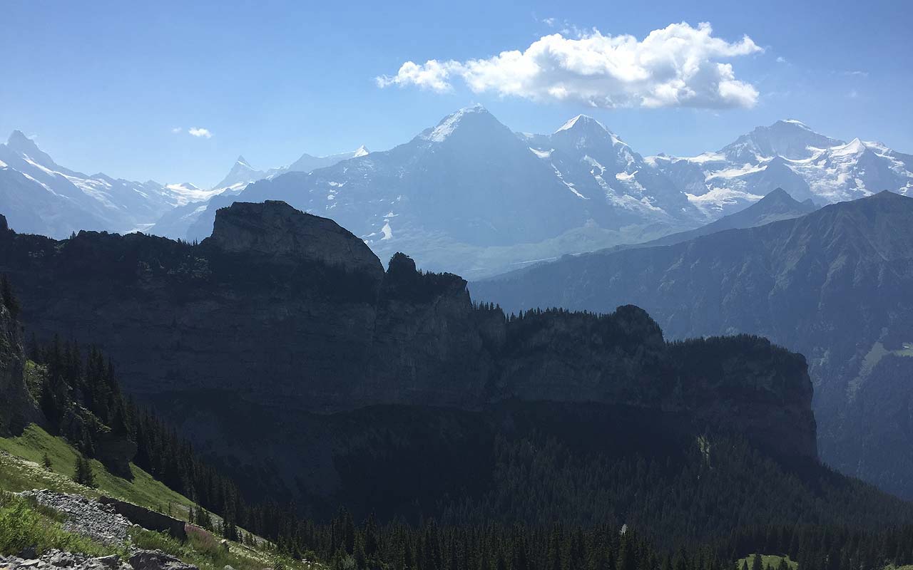 Wandern im Berner Oberland Schynige Platte