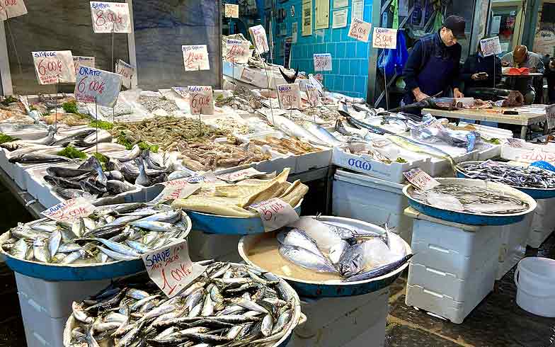 Städtereise Napoli, Fischmarkt