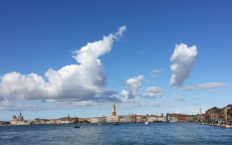 Venedig ankommen wie die Seefahrer