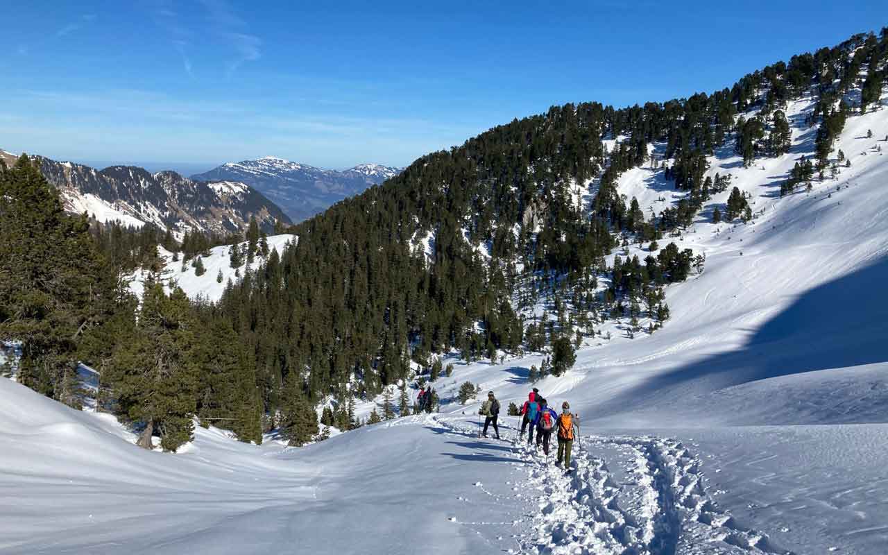 Schneeschuhtouren in der Zentralschweiz