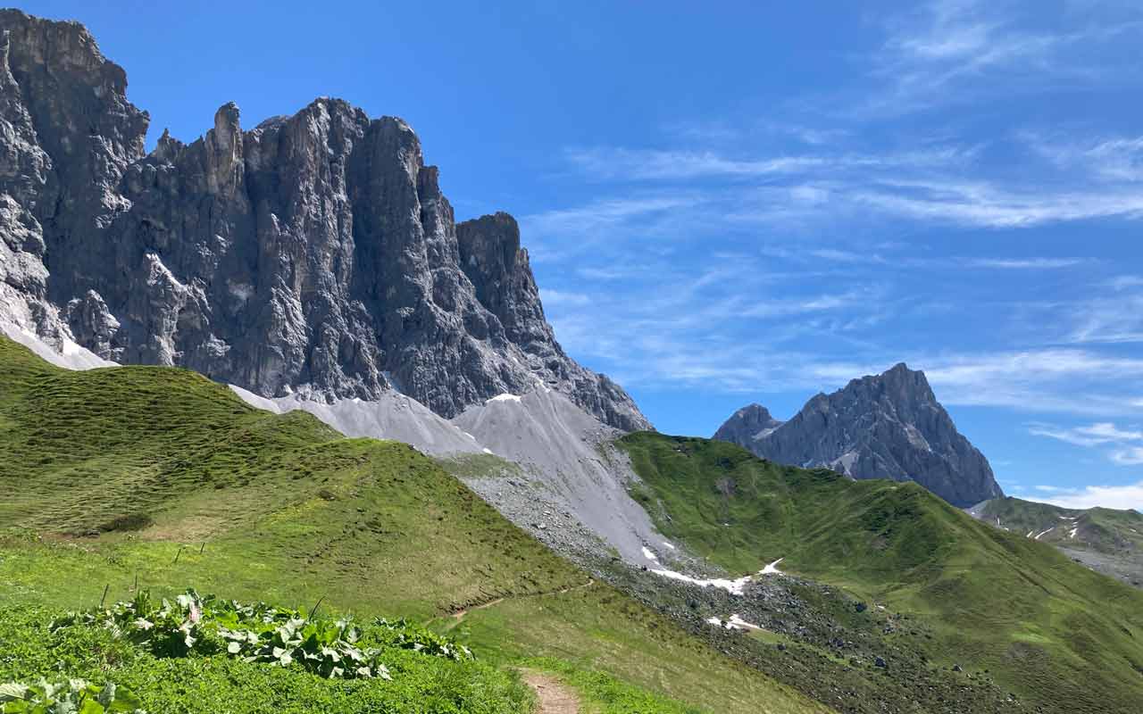 Wandern Sommer Rätikon Prättigau Vorarlberg