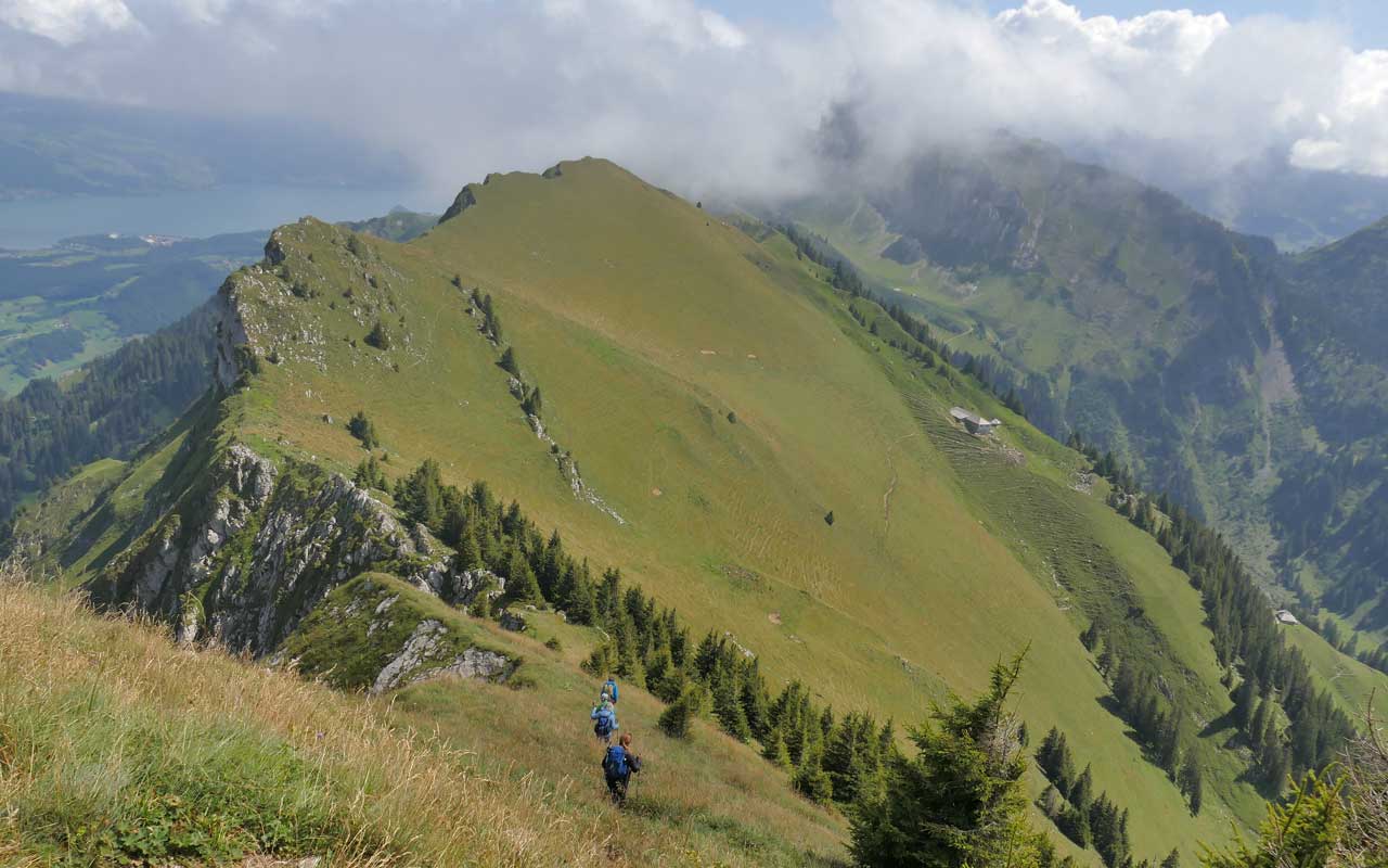 Wandern im Berner Oberland Gantrisch Stockhorn