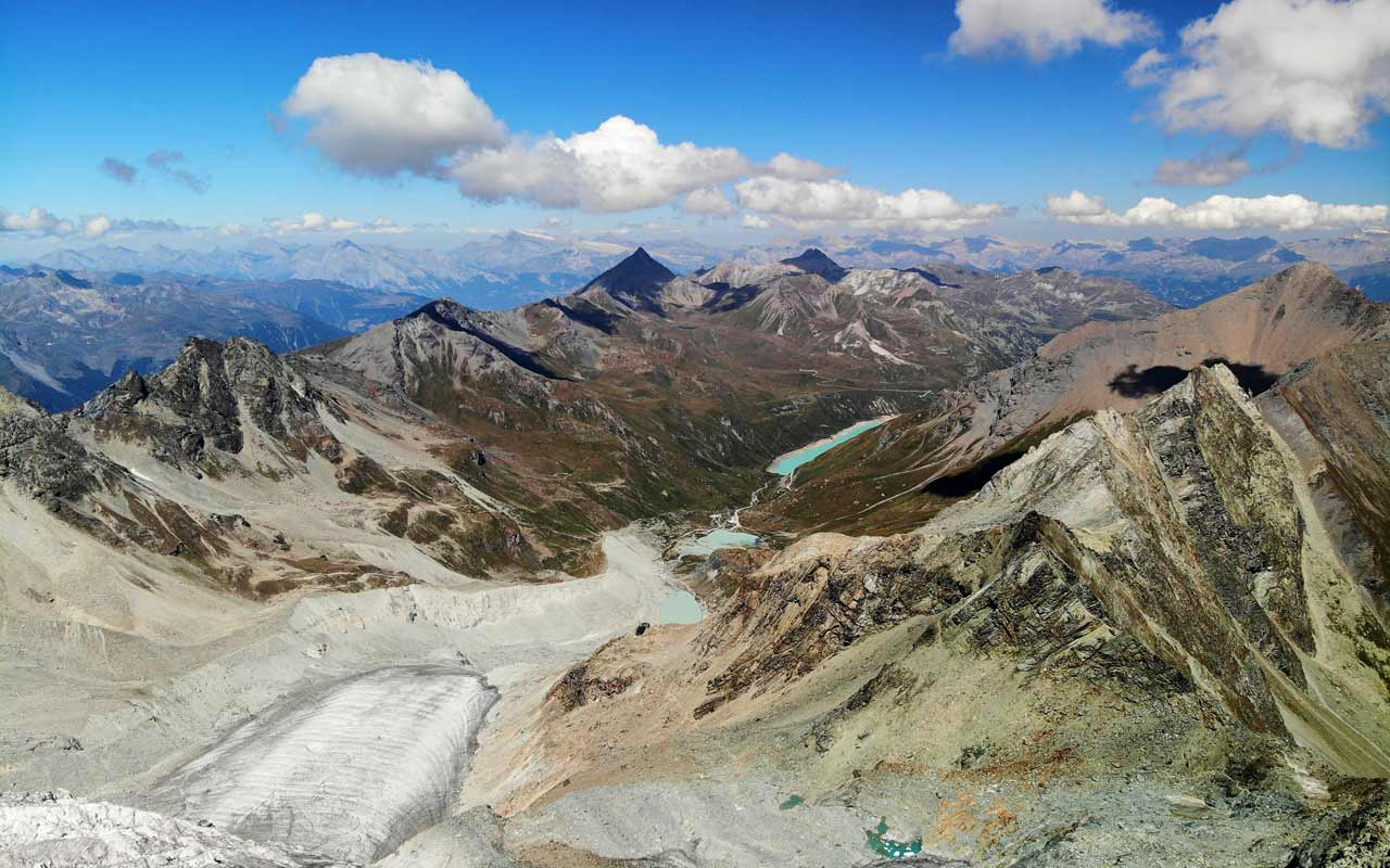 Bergwandern Val d'Anniviers Drei Tage hautnah an den Walliser 4000ern